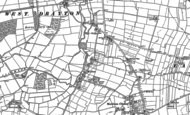 Old Map of Markham Moor, 1884