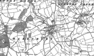 Old Map of Marksbury, 1882 - 1883