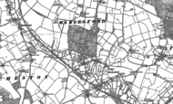 Old Map of Marlesford, 1883