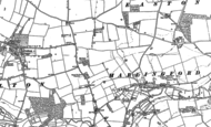 Old Map of Marlingford, 1882