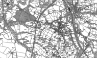 Old Map of Marple, 1907