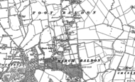 Old Map of Marsh Baldon, 1897 - 1911