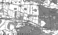 Old Map of Marsh Benham, 1898 - 1910