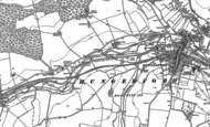 Old Map of Marsh Gate, 1899 - 1909