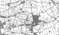 Old Map of Marsham, 1885