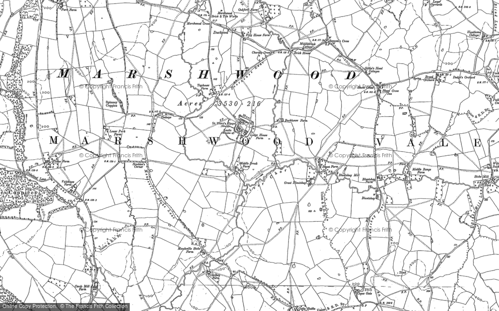 Marshwood Vale, 1887 - 1901