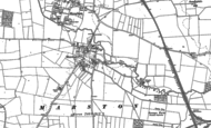 Old Map of Marston, 1887