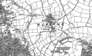 Old Map of Marston, 1898