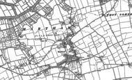 Old Map of Martham, 1883 - 1905