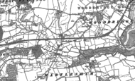 Old Map of Martlesham, 1881