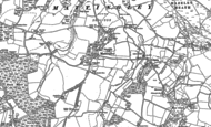 Old Map of Mattingley, 1894