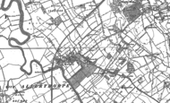 Old Map of Maunby, 1891 - 1892
