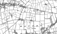 Old Map of Mautby, 1884 - 1905