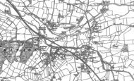 Old Map of Mavesyn Ridware, 1881 - 1882