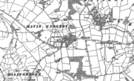 Old Map of Mavis Enderby, 1887