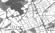 Old Map of Mawthorpe, 1887