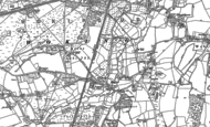 Old Map of Mayford, 1895