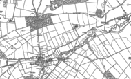 Old Map of Meden Vale, 1884