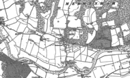 Old Map of Medmenham, 1910