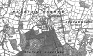 Old Map of Melbury Osmond, 1887 - 1901