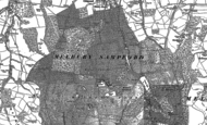Old Map of Melbury Sampford, 1887 - 1901