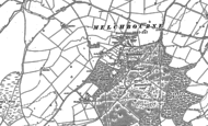 Old Map of Melchbourne, 1899 - 1900
