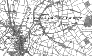 Old Map of Melksham Forest, 1899
