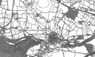 Old Map of Mells, 1884 - 1902