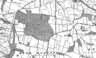 Old Map of Melton Wood, 1890 - 1904