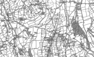 Old Map of Membury, 1887 - 1903