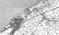 Old Map of Meols, 1909