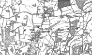 Old Map of Meopham, 1895