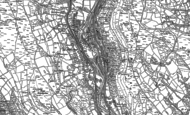 Old Map of Merthyr Vale, 1898