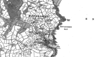 Old Map of Mevagissey, 1879 - 1905