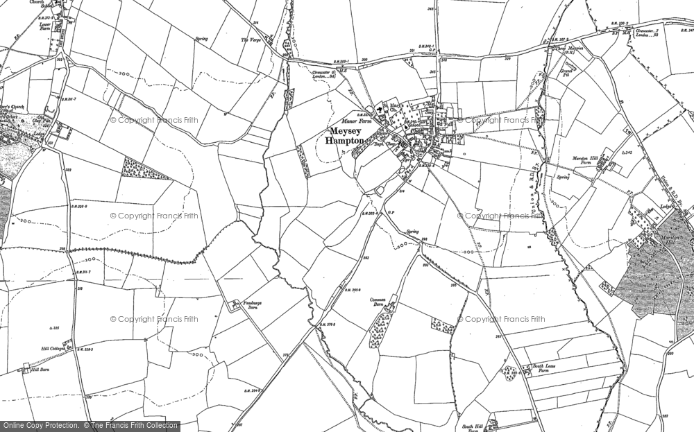 Meysey Hampton, 1876 - 1901