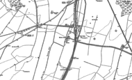 Old Map of Micheldever Station, 1894