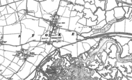 Old Map of Middle Stoke, 1895 - 1896