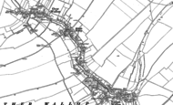 Old Map of Middle Wallop, 1894