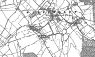 Old Map of Middle Winterslow, 1908 - 1924