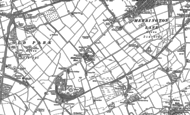 Old Map of Middlestone Moor, 1896