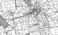 Old Map of Middleton Tyas, 1892