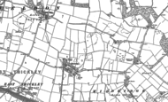 Old Map of Middridge, 1896