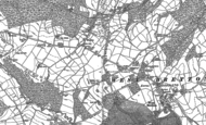 Old Map of Midgley, 1890 - 1892