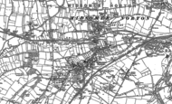 Old Map of Midsomer Norton, 1884