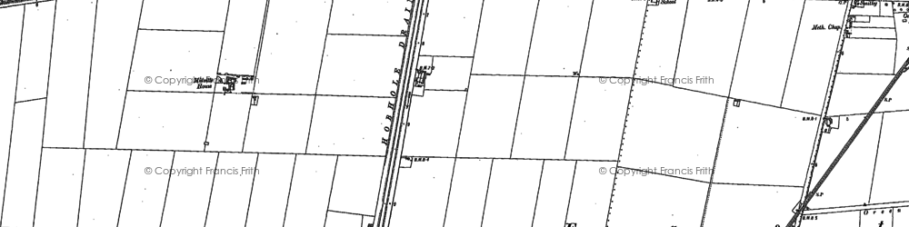 Old map of Midville in 1887
