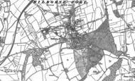 Old Map of Milborne Port, 1901