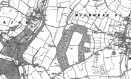 Old Map of Milborne Wood, 1885 - 1887