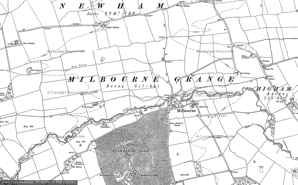 OLD ORDNANCE SURVEY MAP ARTHURS HILL & FENHAM 1937 WESTGATE ROAD NEWCASTLE 