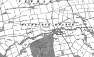 Old Map of Milbourne, 1895 - 1896