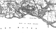 Old Map of Milford Haven, 1906 - 1948